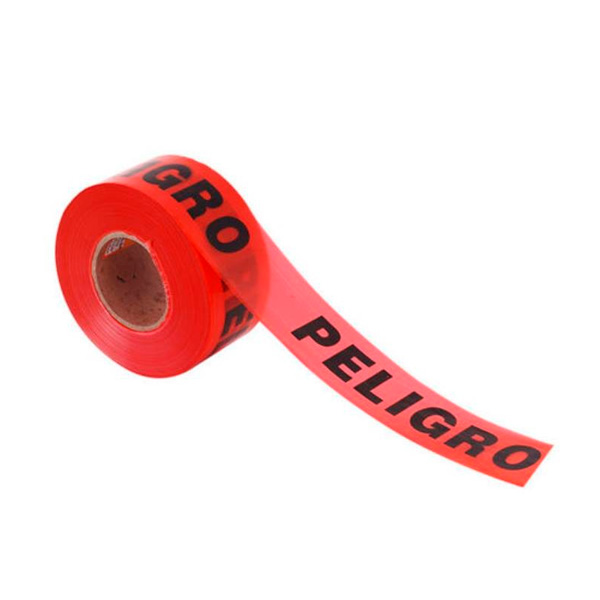 Cinta de señalización de peligro